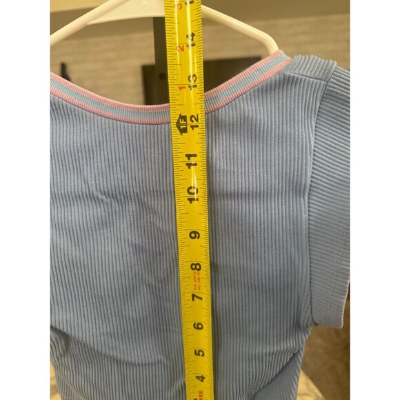 Urban Outfitters Out From Under Go For Gold Seamless Top in Blue Womens Size XS - Picture 5 of 8